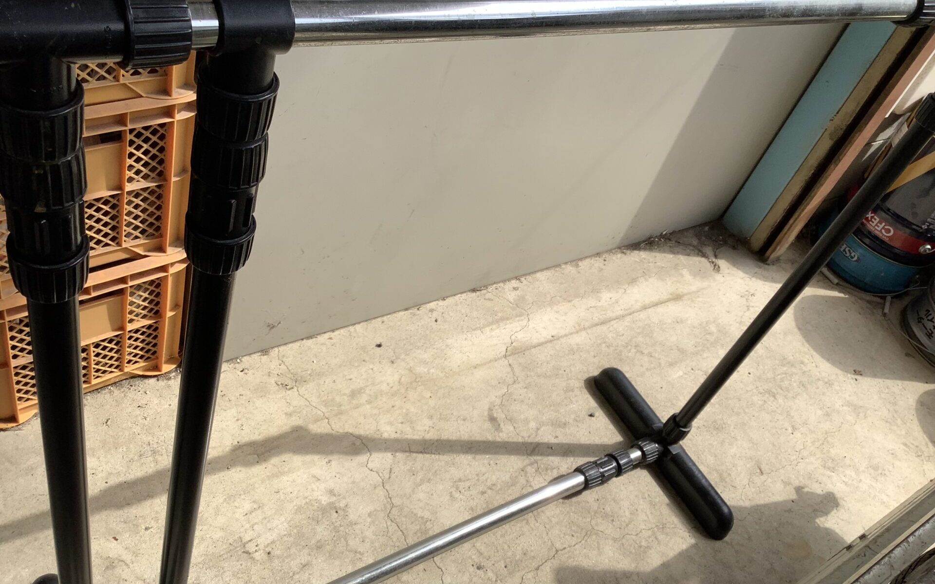 広島県神石高原町で引き取り回収から処分までした不用品のハンガーラック