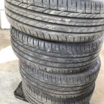 竹原市でタイヤの回収から処分までさせて頂きました。