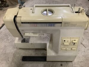 福山市でミシンの引き取りから処分までさせて頂きました。