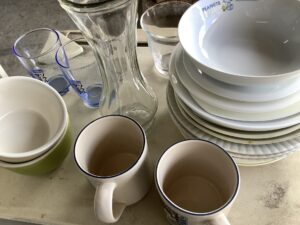 広島県府中市で引き取り回収から処分までした食器