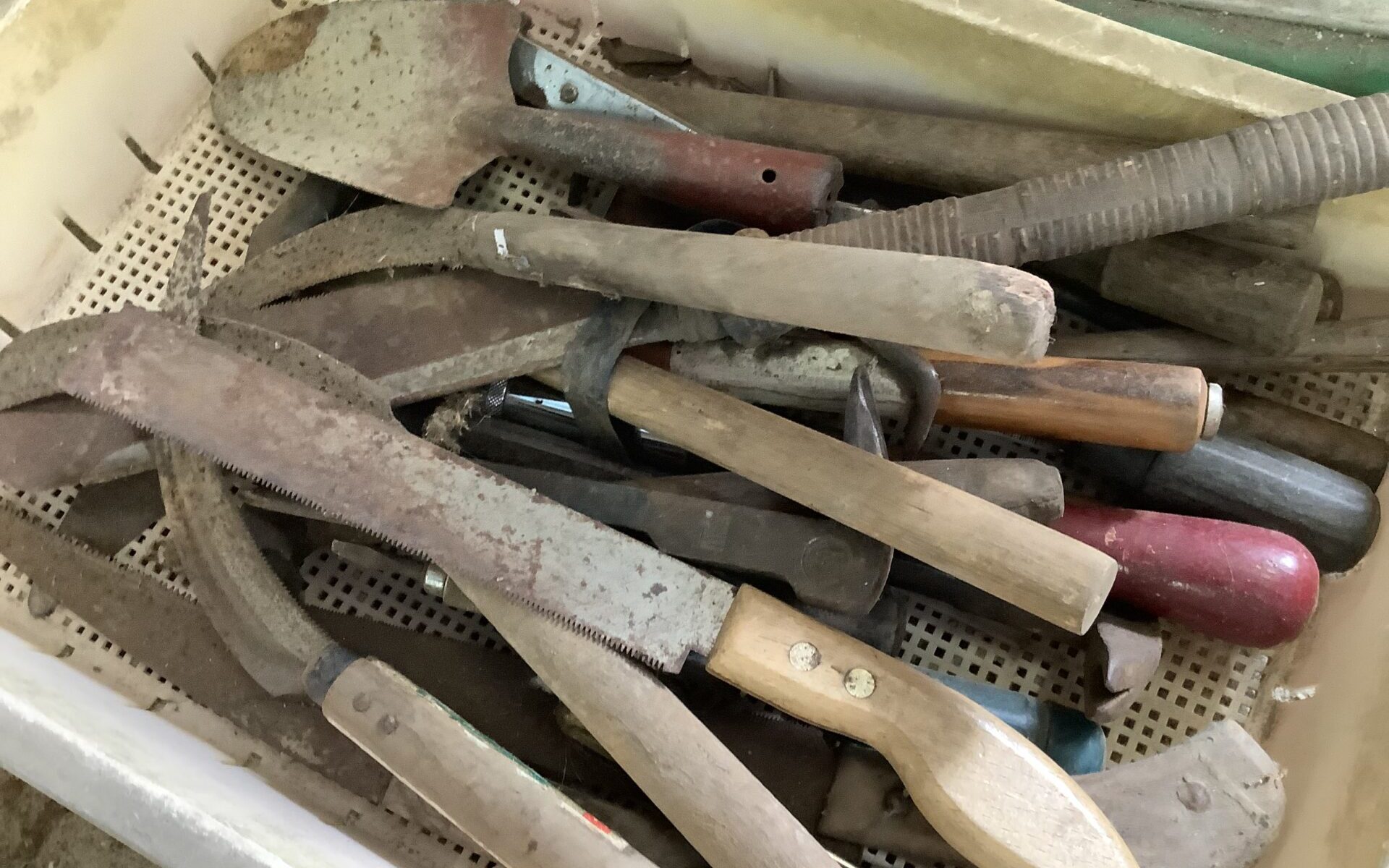 福山市御幸町で引き取り回収から処分までした不用品の手工具