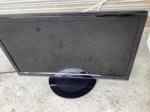竹原市でテレビの回収から処分までさせて頂きました。