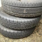 福山市でタイヤの引き取りから処分までさせて頂きました。