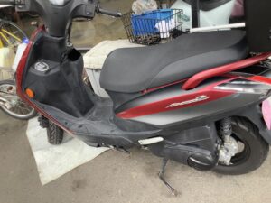 府中市でバイクの回収から処分までさせて頂きました。