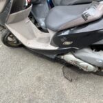 三原市でバイクの引き取りから処分までさせて頂きました。