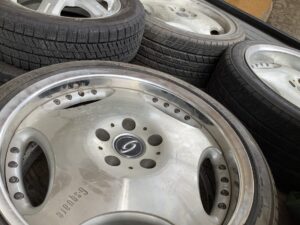 福山市昭和町でタイヤの回収から処分までさせて頂きました。