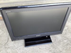 三原市でテレビの引き取りから処分までさせて頂きました。