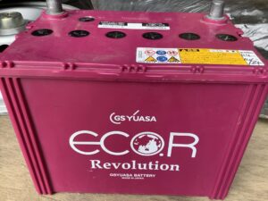 福山市でバッテリーの引き取りから処分までさせて頂きました。