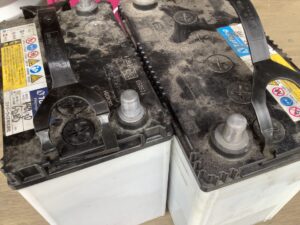 福山市でバッテリーの回収から処分までさせて頂きました。