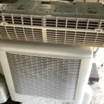 世羅郡世羅町でエアコンの取り外しから回収までさせて頂きました。