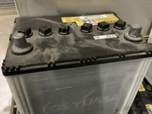 尾道市でバッテリーの引き取りから処分までさせて頂きました。