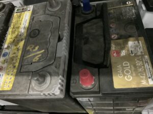 世羅郡世羅町でバッテリーの回収から処分までさせて頂きました。