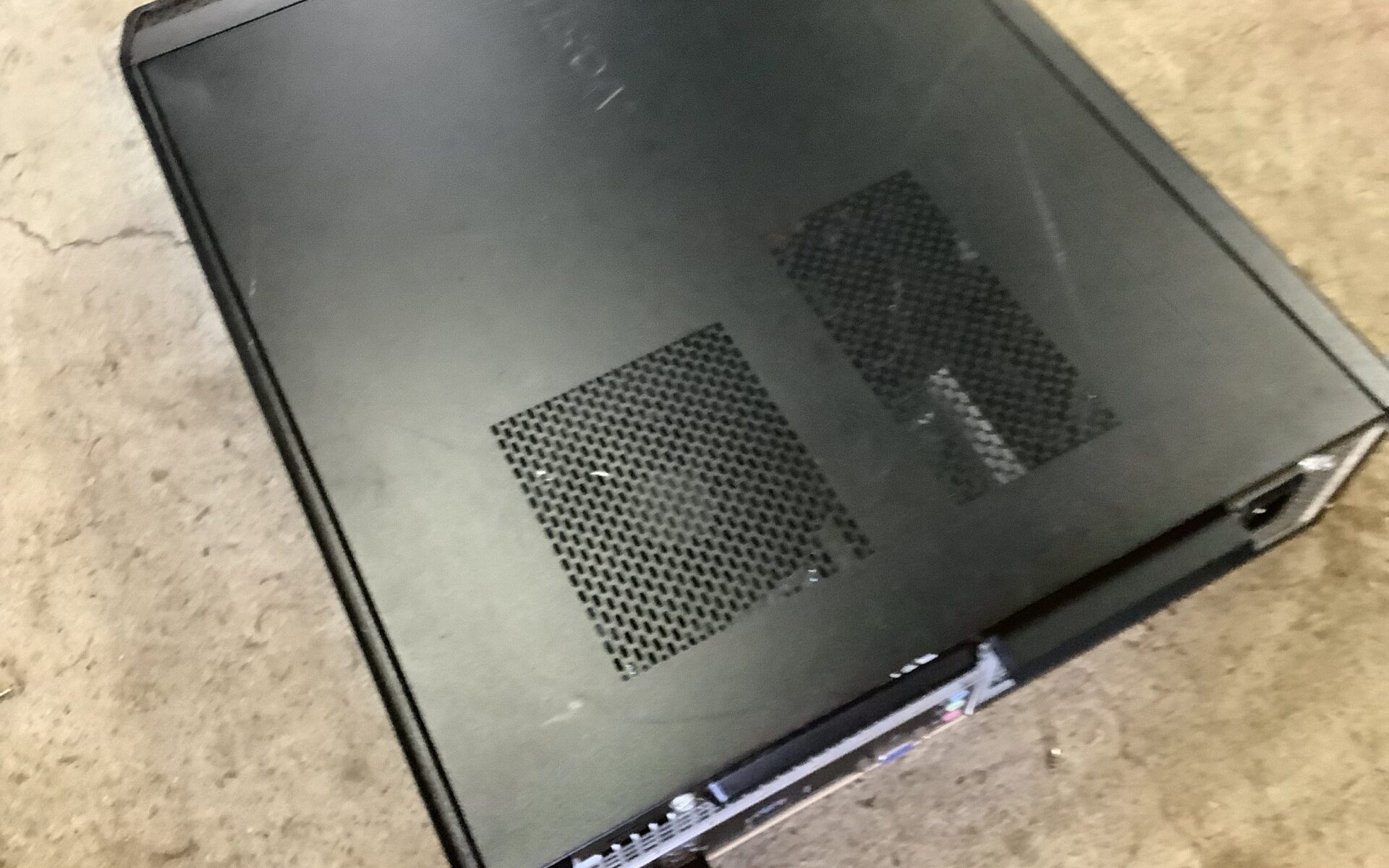 福山市神辺町で引き取り回収から処分までしたパソコン本体