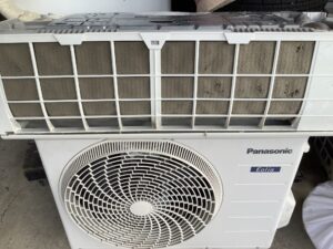 世羅郡世羅町でエアコンの取り外しから処分までさせて頂きました。
