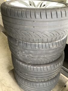 神石高原町でタイヤの回収から処分までさせて頂きました。