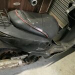 三原市でバイクの引き取りから処分までさせて頂きました。