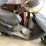 三原市でバイクの回収から処分までさせて頂きました。
