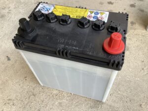 三次市でバッテリーの引き取りから処分までさせて頂きました。