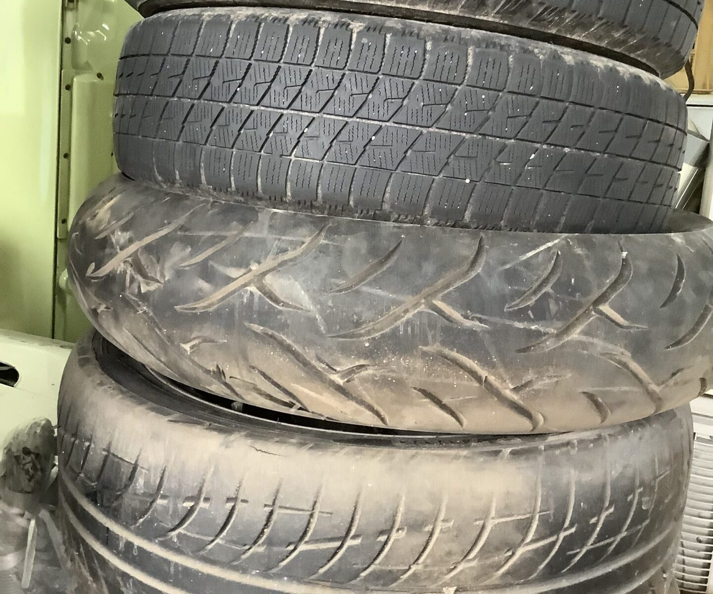 広島県尾道市で引き取り回収から処分までしたタイヤ