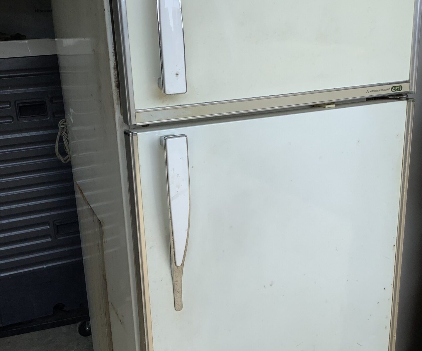 広島県三次市で引き取り回収から処分までした冷蔵庫