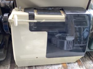 竹原市でミシンの引き取りから処分までさせて頂きました。