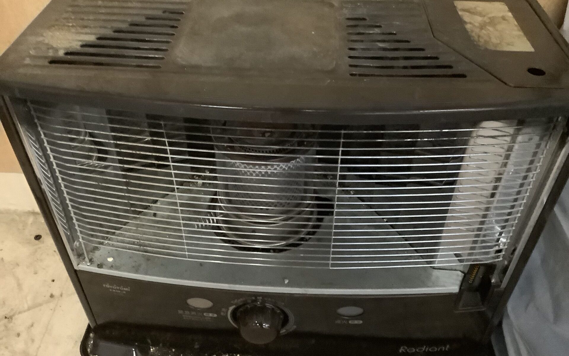 世羅郡世羅町で引き取り回収から処分までした不用品の石油ストーブ