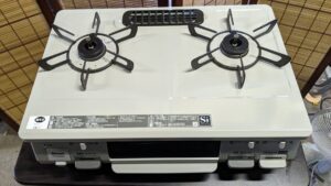 広島県尾道市で引き取り回収から処分までした不用品のガスコンロ