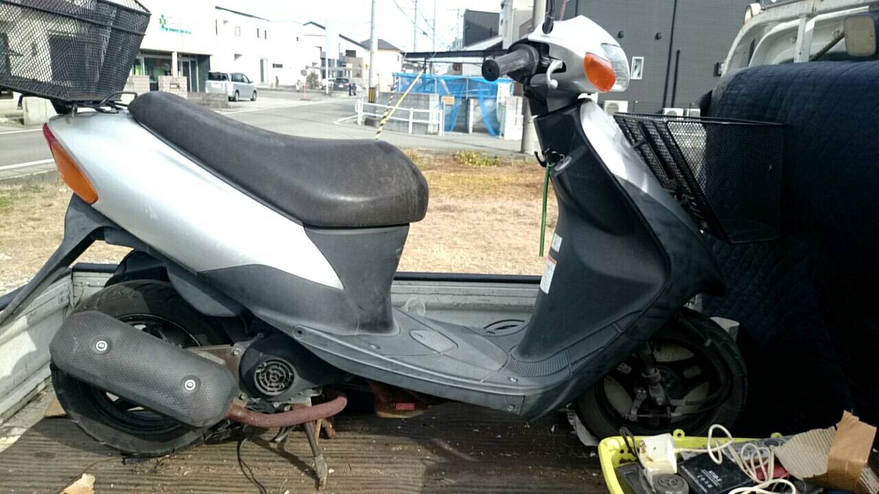 広島県庄原市で引き取り回収から処分までしたバイク