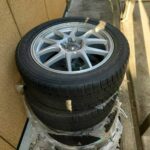 福山市でタイヤの引き取りから処分までさせて頂きました。