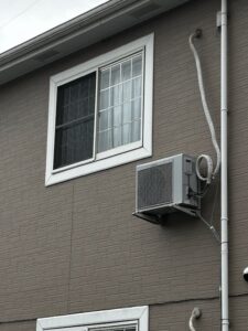 世羅郡世羅町でエアコンの取り外しから回収までさせて頂きました。