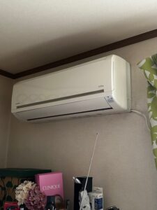 世羅郡世羅町でエアコンの取り外しから処分までさせて頂きました。