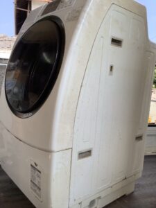 広島県尾道市で引き取り回収から処分までした洗濯機
