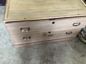 竹原市福田町でタンスの引き取りから処分までさせて頂きました。