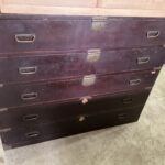 庄原市三日市町でタンスの回収から処分までさせて頂きました。