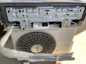 広島県三原市で取り外し回収から処分までしたエアコン