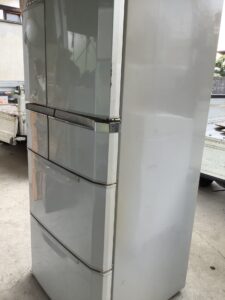 庄原市総領町木屋で冷蔵庫の引き取りから処分までさせて頂きました。