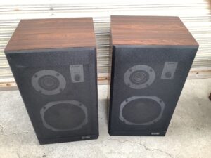 神石高原町皆見でスピーカーの引き取りから処分までさせて頂きました。