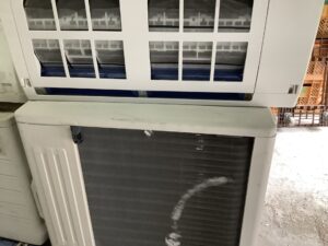 広島県三原市で取り外し回収から処分までしたエアコン