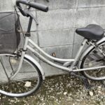 福山市松永町で自転車の引き取りから処分までさせて頂きました。