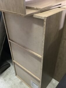 福山市金江町金見で家具の回収から処分までさせて頂きました。