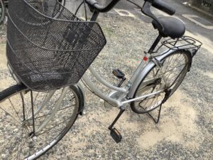 福山市沼隈町能登原で自転車の引き取りから処分までさせて頂きました。