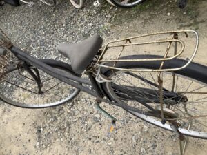 福山市大門町で自転車の引き取りから処分までさせて頂きました。
