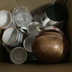 三次市三良坂町長田で食器の引き取りから処分までさせて頂きました。