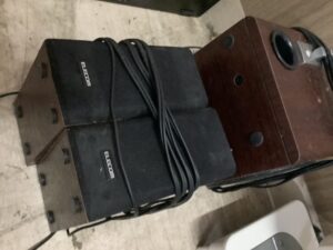 竹原市竹原町でコンポの回収から処分までさせて頂きました。