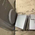 福山市金江町金見でコンポの回収から処分までさせて頂きました。