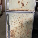 尾道市御調町三郎丸で冷蔵庫の引き取りから処分までさせて頂きました。