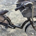 福山市北本庄町で自転車の引き取りから処分までさせて頂きました。