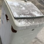 府中市用土町で洗濯機の引き取りから処分までさせて頂きました。