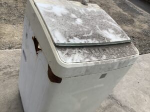 府中市用土町で洗濯機の引き取りから処分までさせて頂きました。