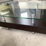 庄原市東城町三坂でガラステーブルの引き取りから処分までさせて頂きました。